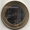 2014 - 3 euro Slovenia 200 Anniversario di Janez Puhar Fotografo